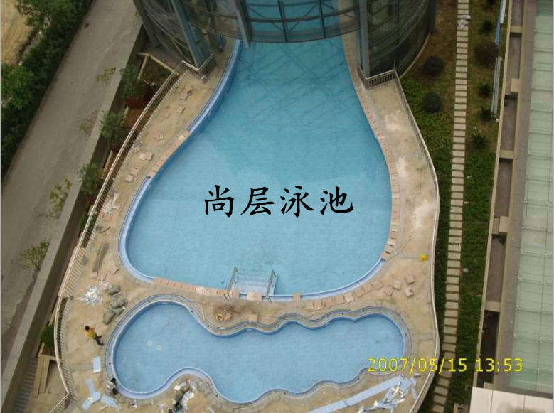 拆裝式泳池 膠膜泳池 室外泳池 富陽國貿