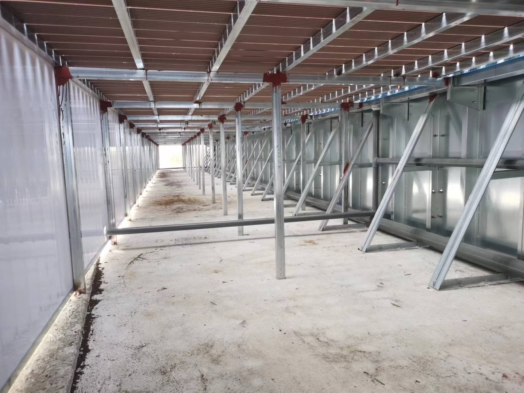 臺州三門縣匯峰體院館室外鋼結構拆裝式泳池